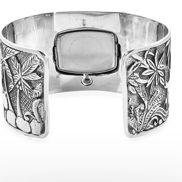 BALI LEGACY EON 1962 Swiss Movement Cuff Bracelet Watch in Sterling Silver - Picture 5 of 9